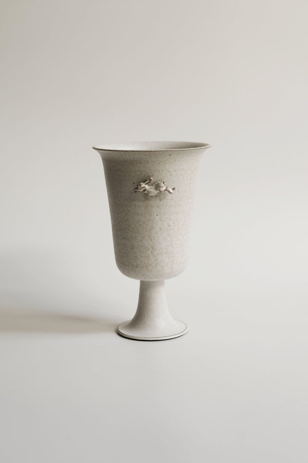 Moonrise Hopping Hare Vessel Nº12