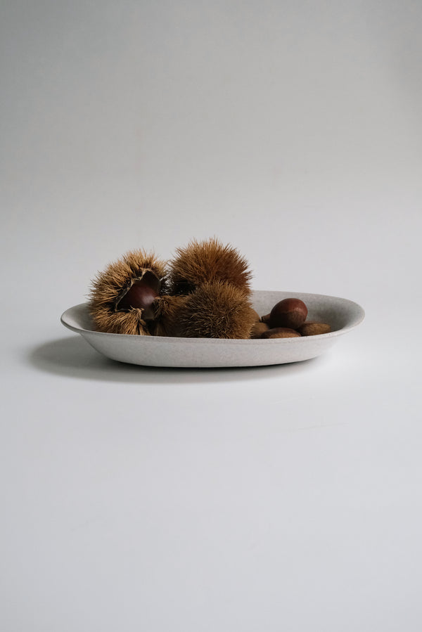 Moonrise Deep Plate, Oval