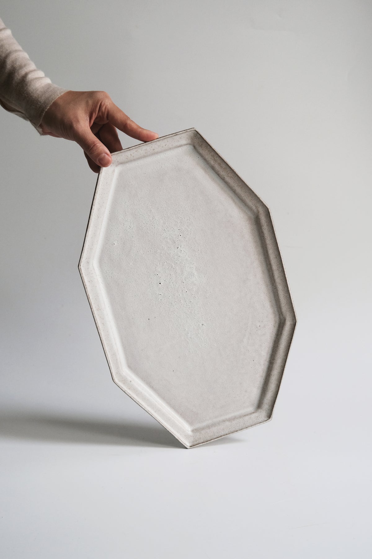 Moonrise Platter Large, Diamond