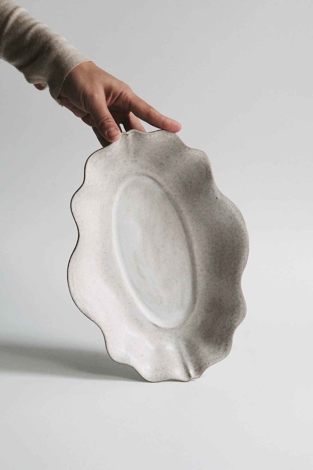 Moonrise Deep Plate, Shell
