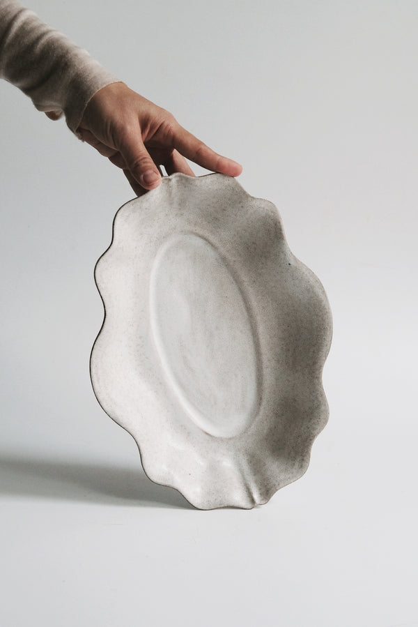 Moonrise Deep Plate, Shell