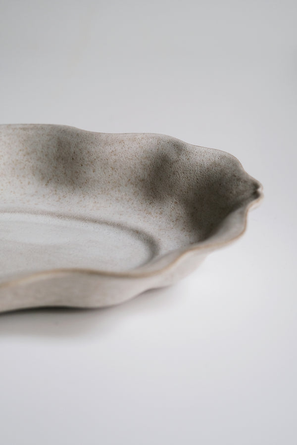 Moonrise Deep Plate, Shell