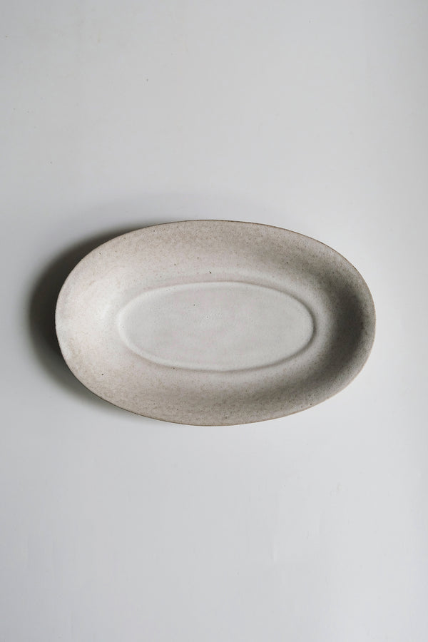 Moonrise Deep Plate, Oval