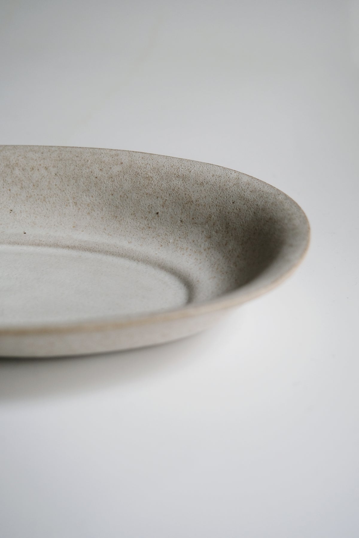 Moonrise Deep Plate, Oval