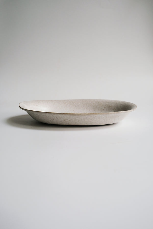 Moonrise Deep Plate, Oval