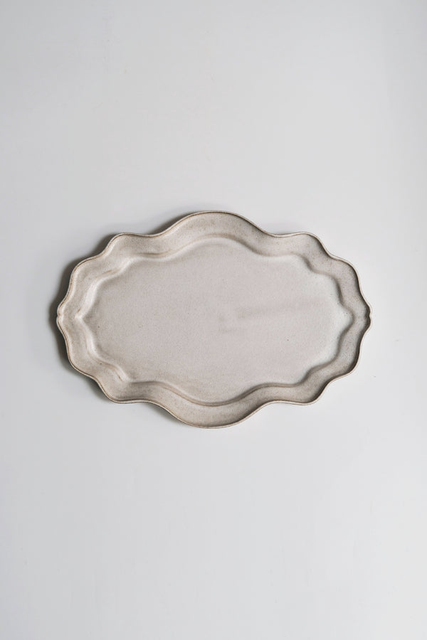 Moonrise Platter Medium, Shell