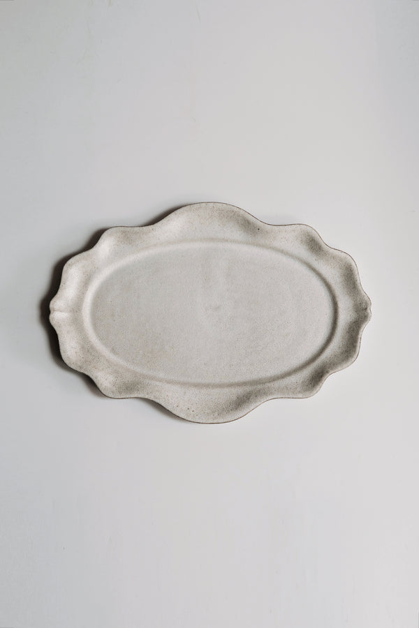Moonrise Breakfast Plate, Shell