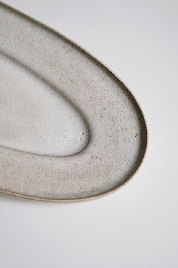 Moonrise Baguette Plate, Oval