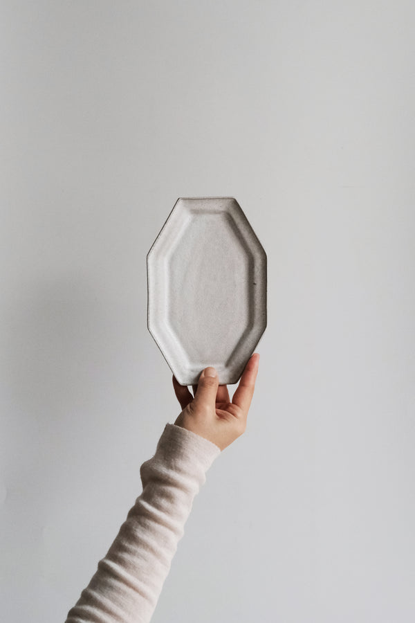 Moonrise Platter Small, Diamond