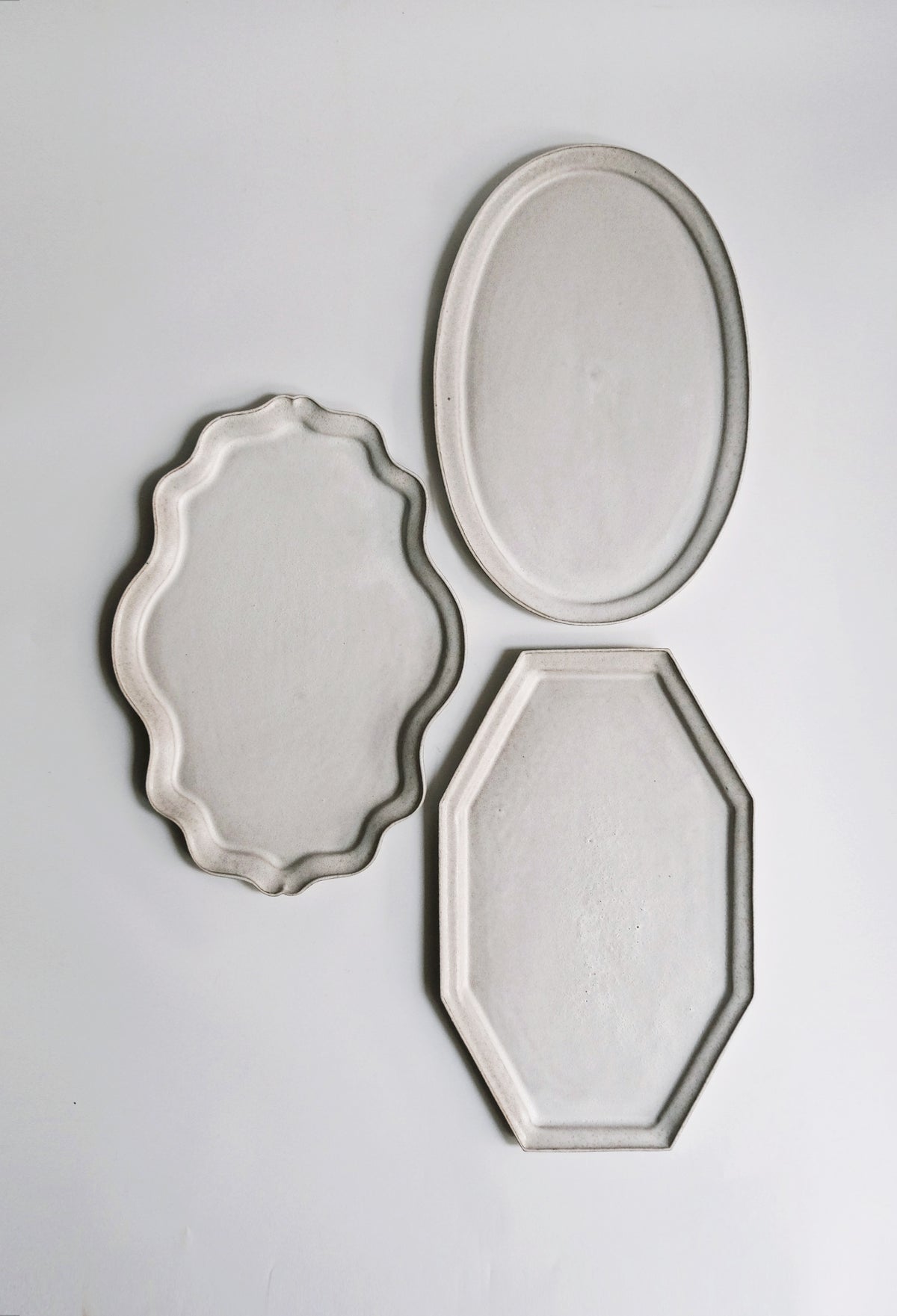 Moonrise Platter Large, Diamond