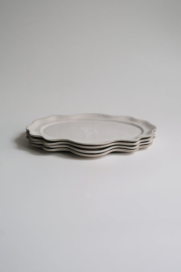 Moonrise Breakfast Plate, Shell