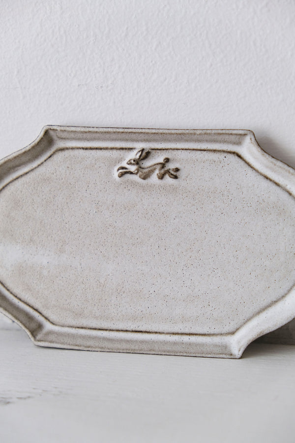 Moonrise Mini Hare Frame Dish, Petite Arc Set of 2