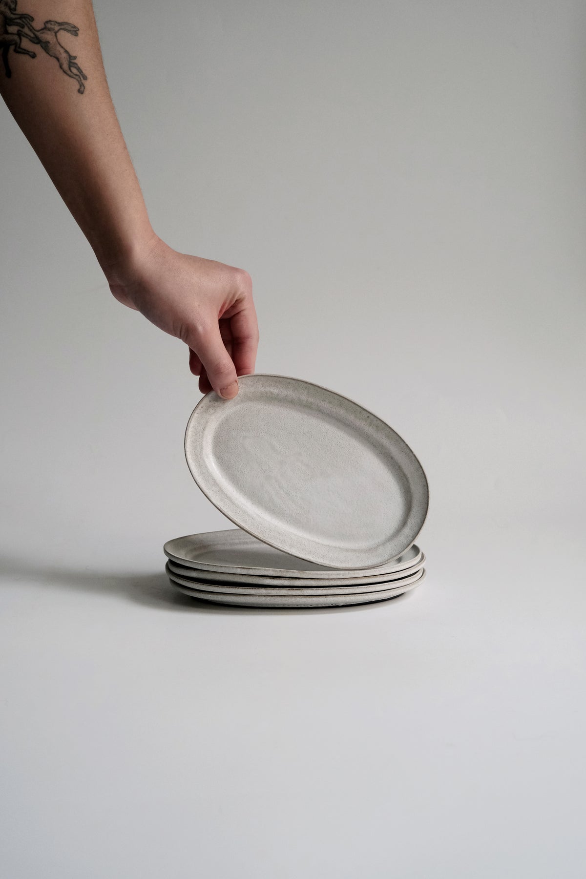 Moonrise Platter Small, Oval
