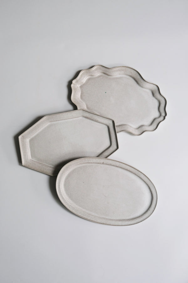 Moonrise Platter Medium, Shell