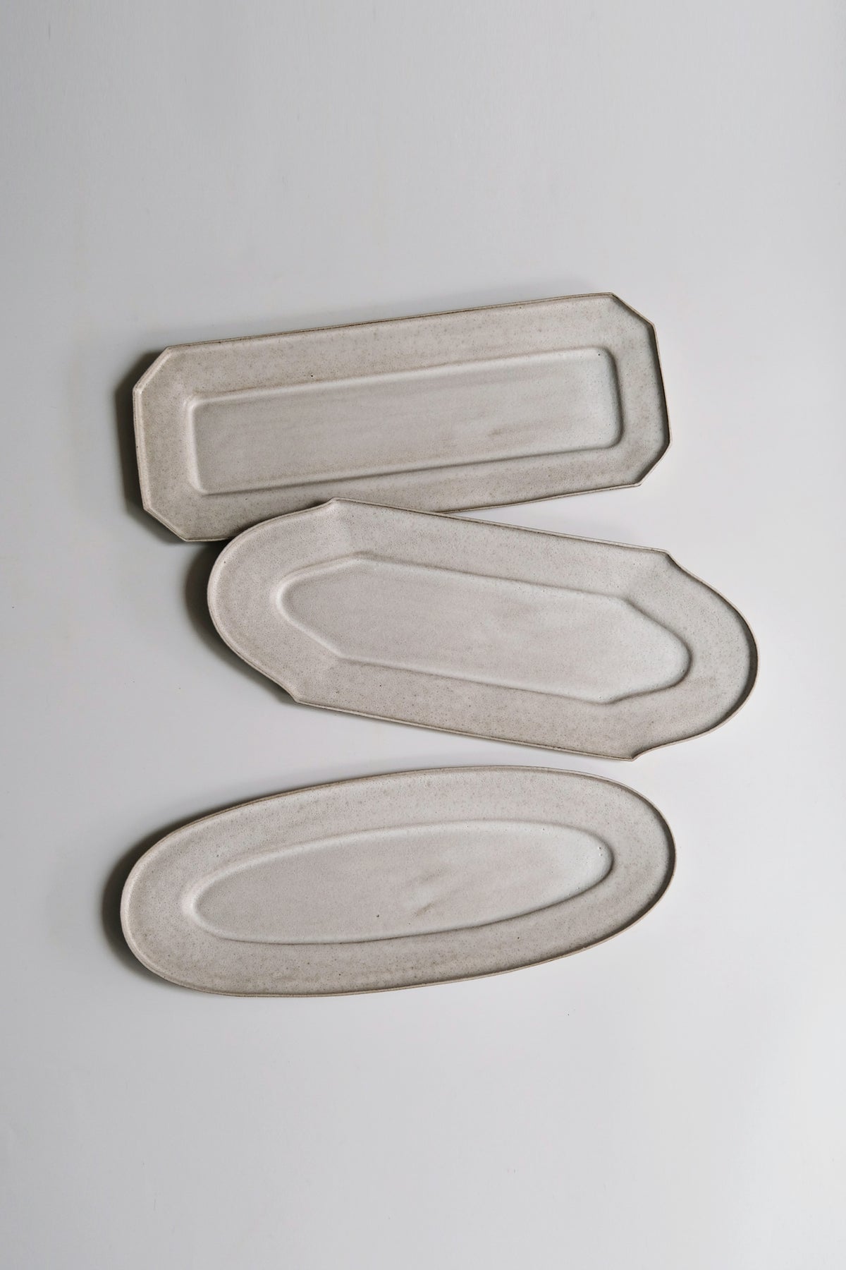 Moonrise Baguette Plate, Oval
