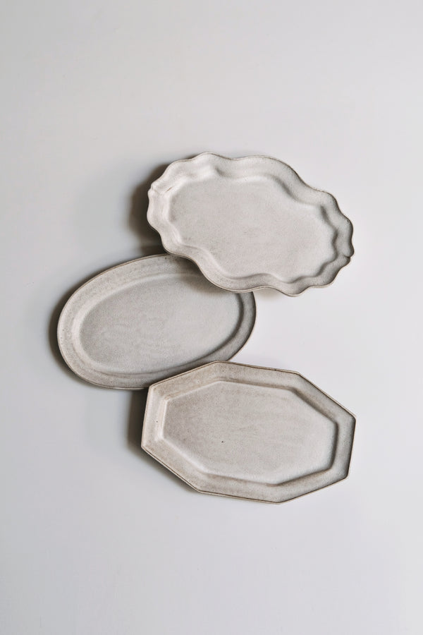 Moonrise Platter Small, Diamond