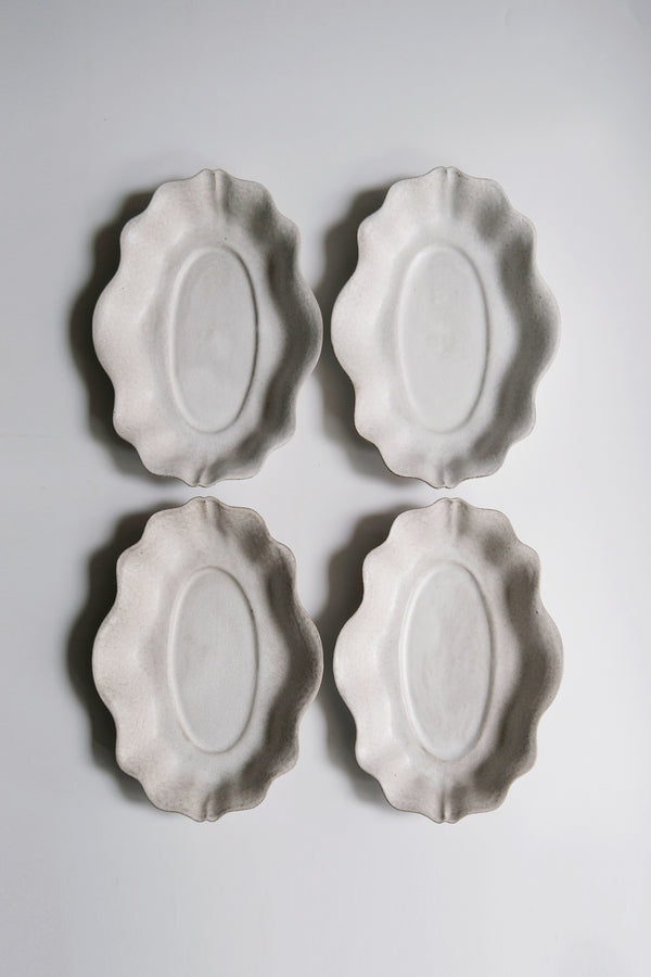 Moonrise Deep Plate, Shell