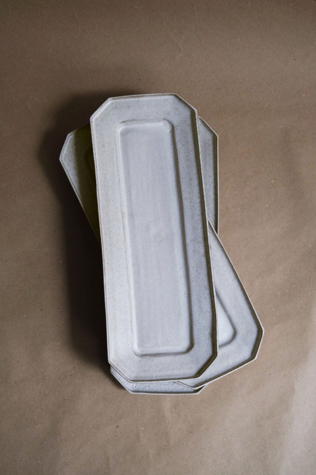 Moonrise Baguette Plate, Octagon (Seconds)