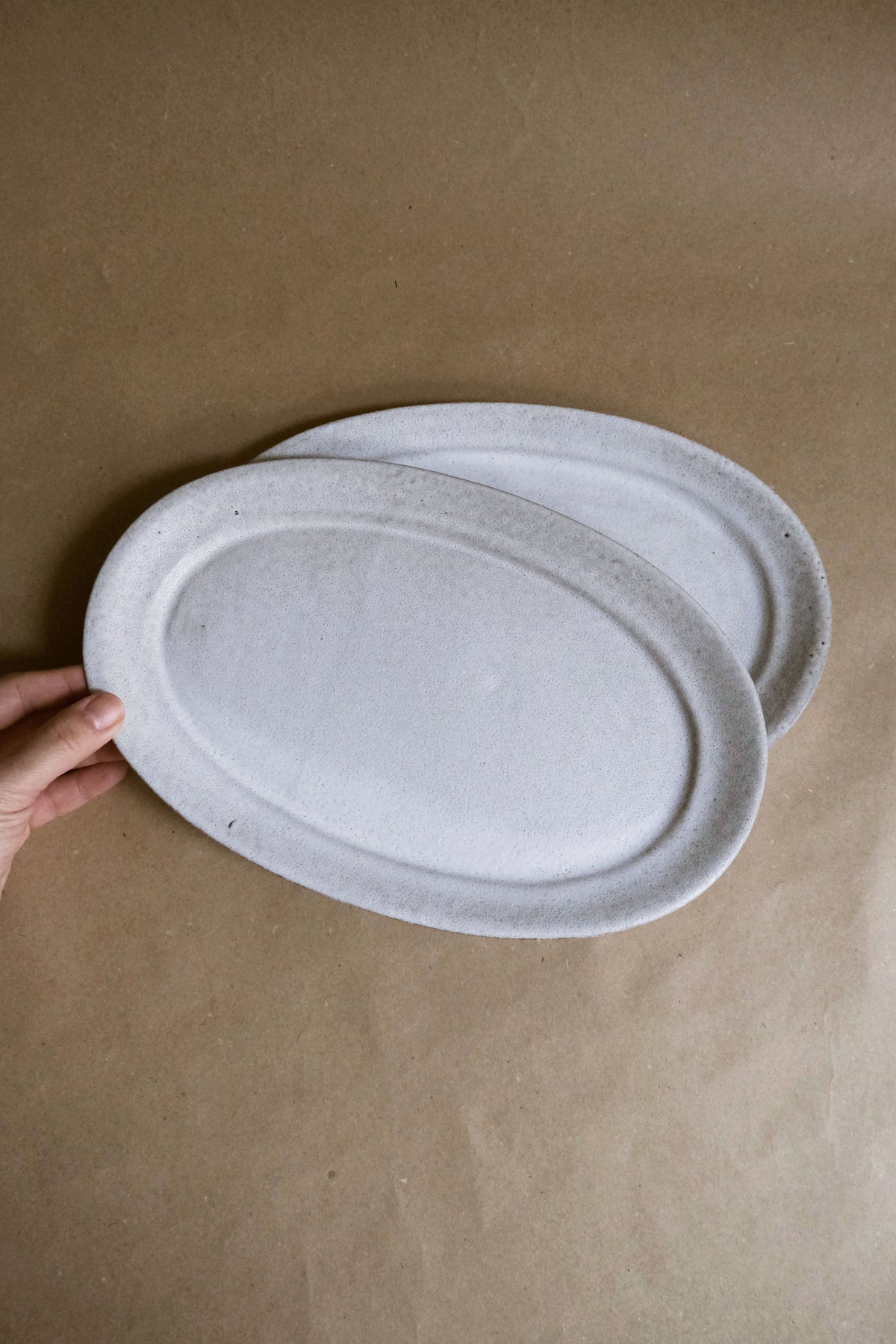 Moonrise Breakfast Plate, Oval (Seconds)