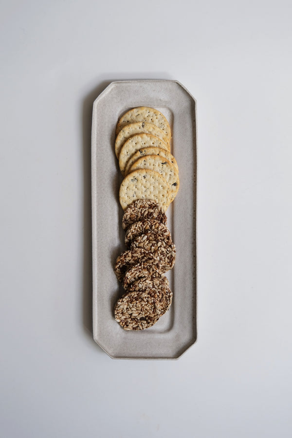 Moonrise Baguette Plate, Octagon