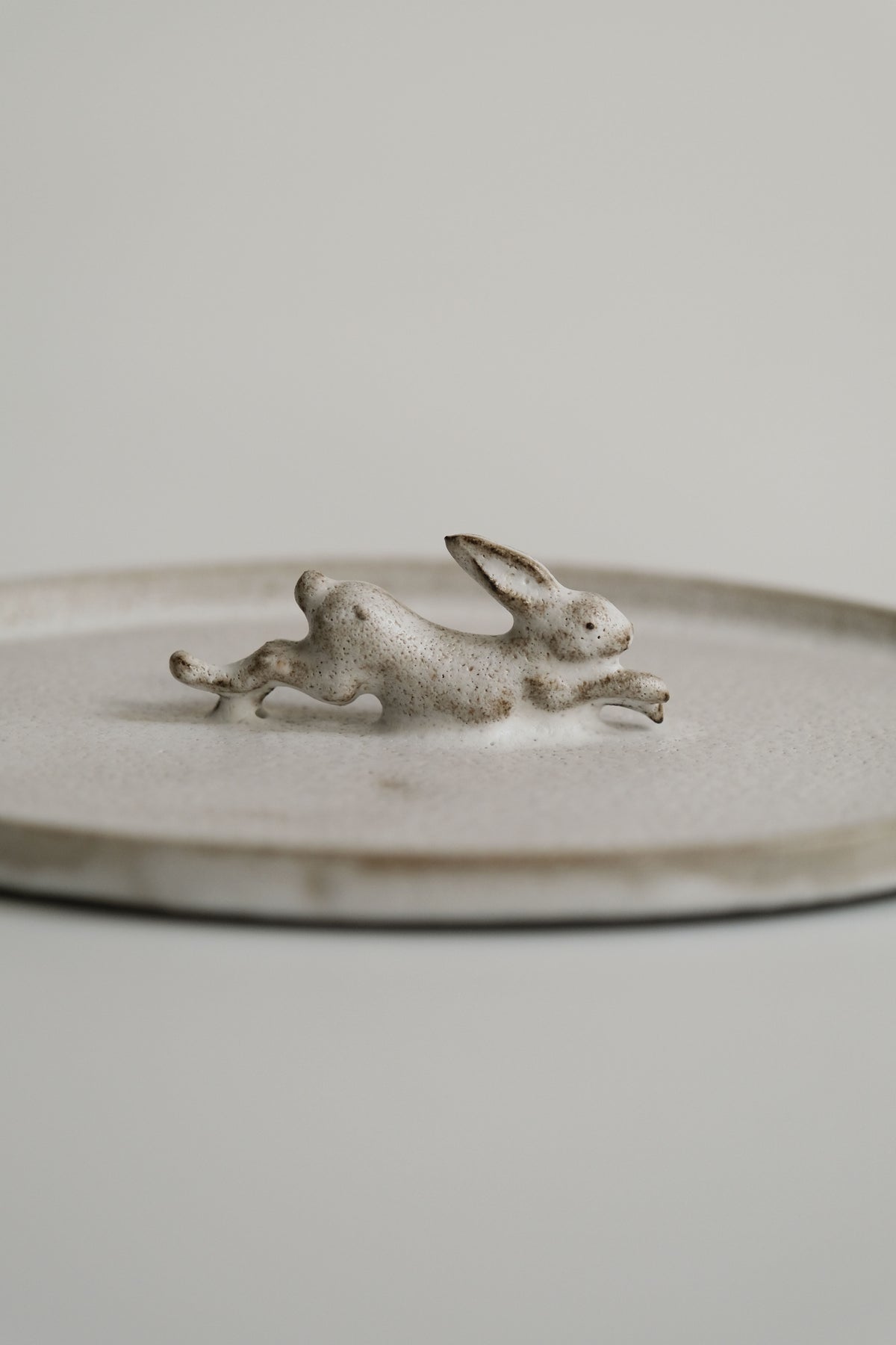 Moonrise Hopping Hare Plate, Run
