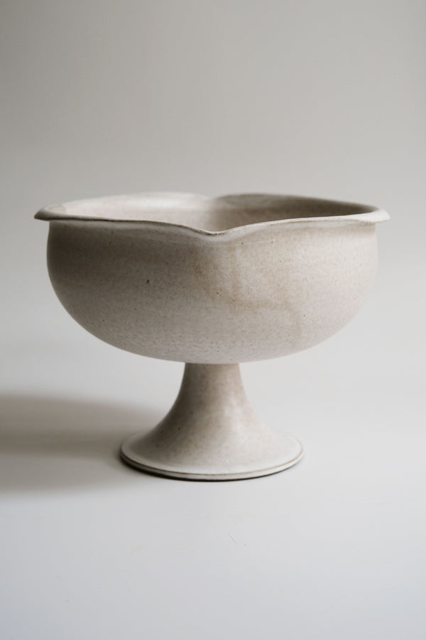 Moonrise Tulip Large Footed Bowl No.01