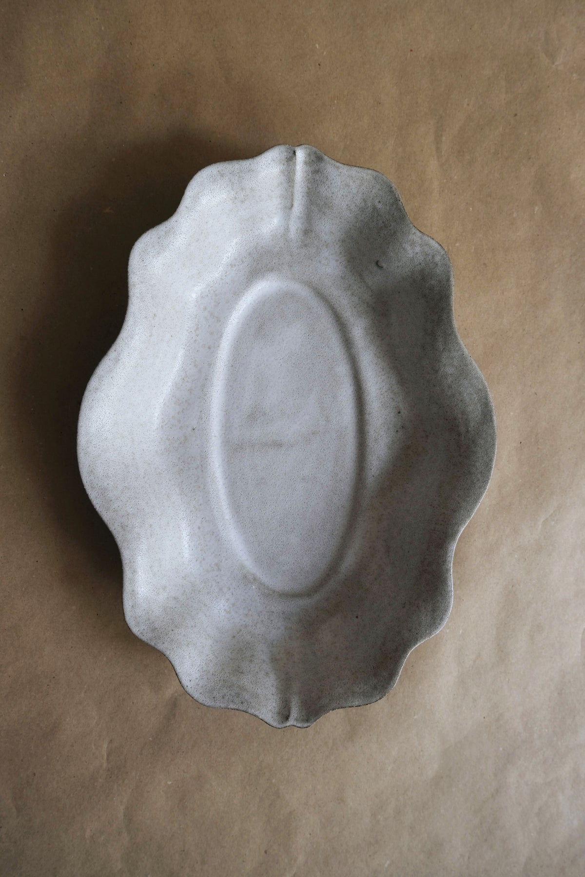 Moonrise Deep Plate, Shell (Seconds)
