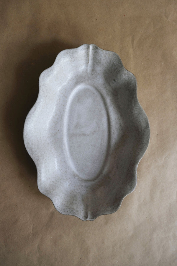 Moonrise Deep Plate, Shell (Seconds)