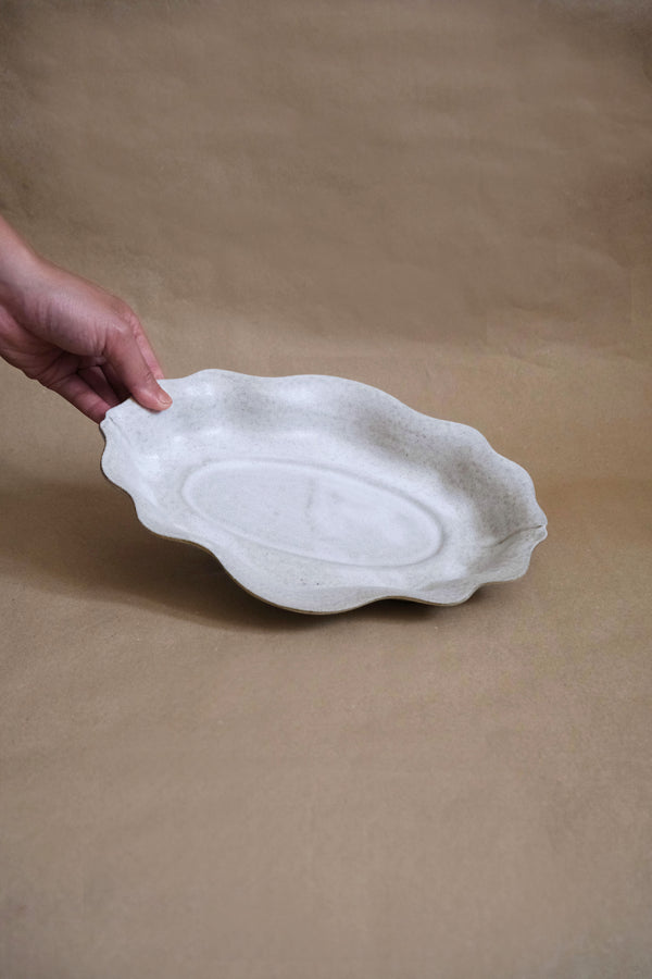 Moonrise Deep Plate, Shell (Seconds)