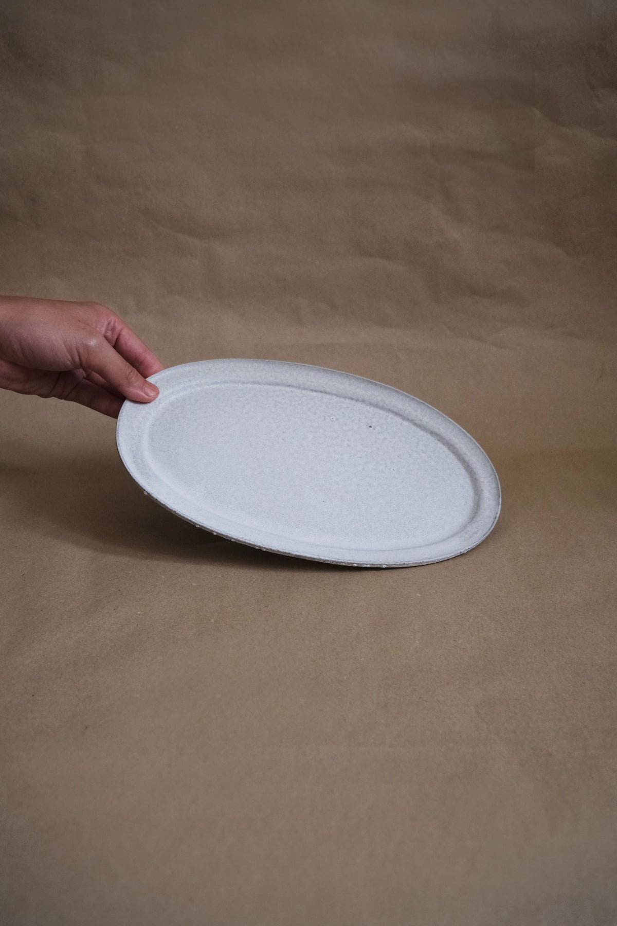 Moonrise Platter Medium, Oval (Seconds)