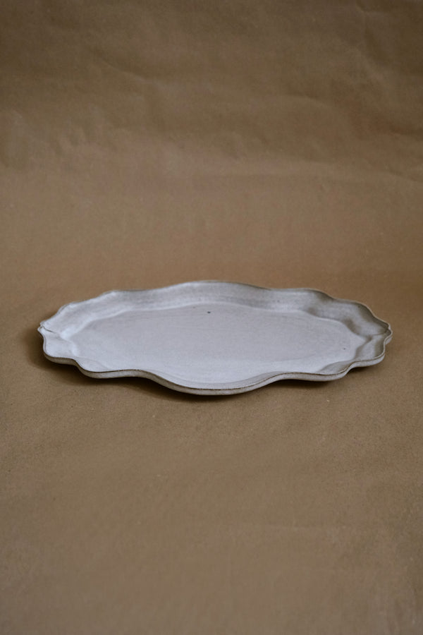 Moonrise Platter Medium, Shell (Seconds)