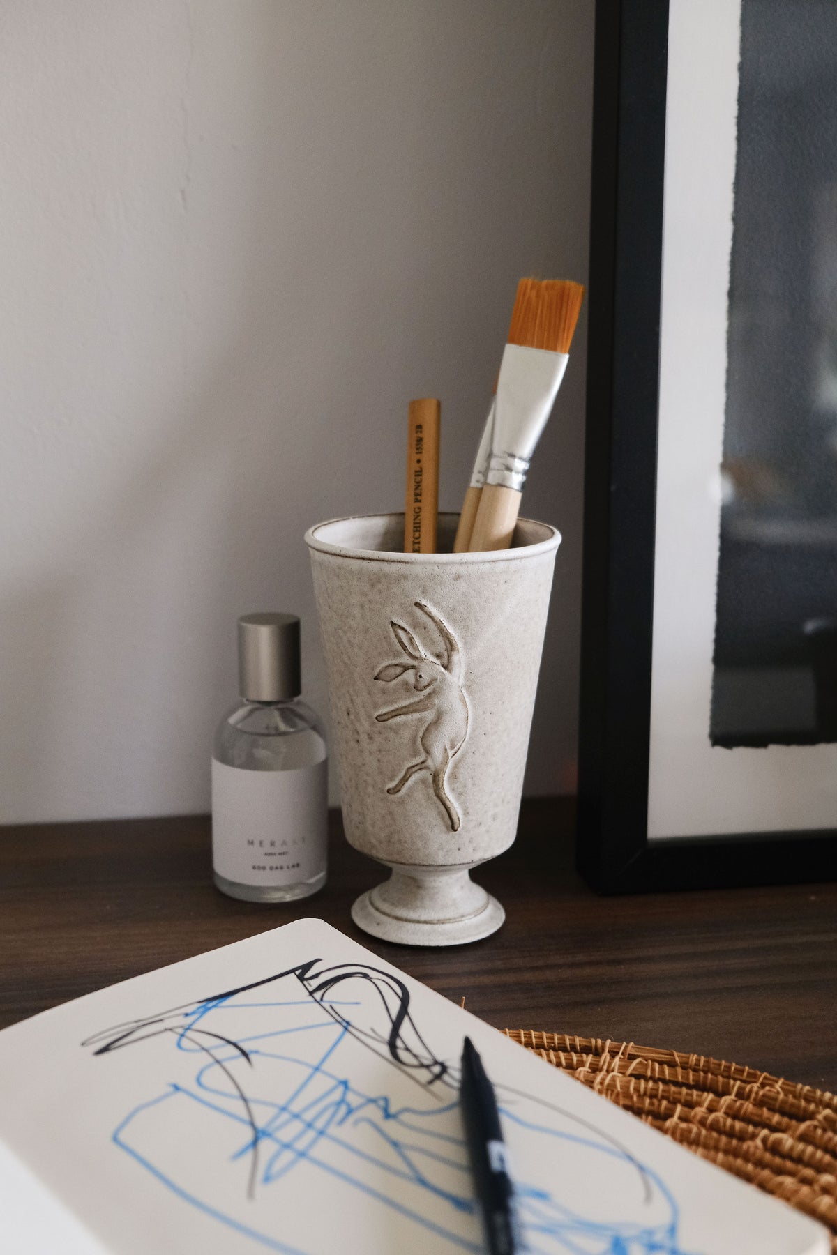 Moonrise Hare Small Vessel