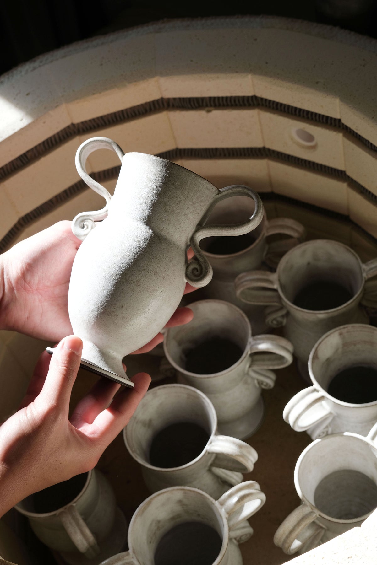 Moonrise Scrolls Vase